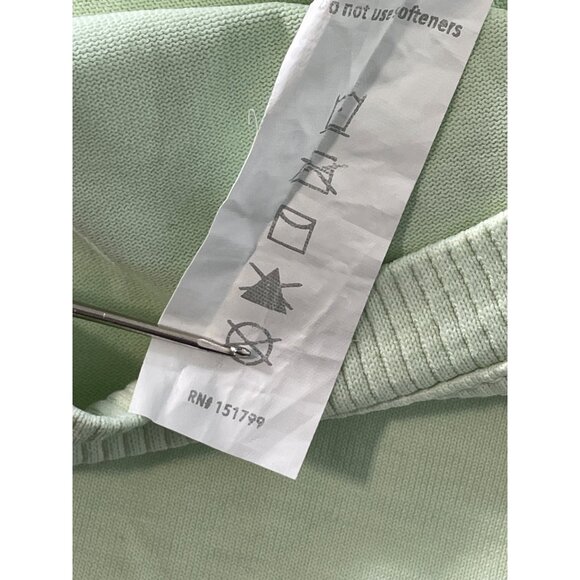 Avocado Tank Top Size Large Green Sleeveless Crewneck Nylon Sporty Athleisure - Picture 4 of 7